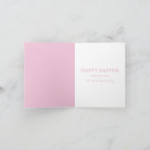 ホッピーハッピーイースターキュートバニーフローラ シーズンカード (内部)