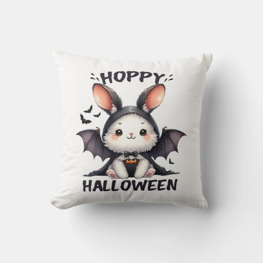 ホッピーハロウィンバニーウサギ クッション (正面)