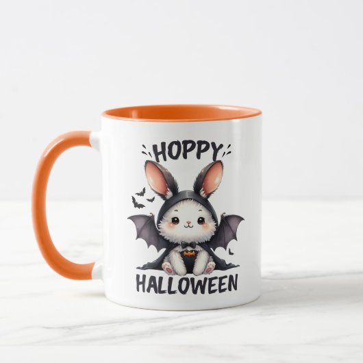 ホッピーハロウィンバニーウサギ マグカップ (左)