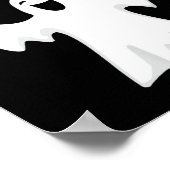 ホッピーハロウィーン面白いハロウィーンかわいい幽霊ビールDr. ポスター (角)