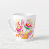 ホッピーフローライースターラテマグ カフェラテマグ (左アングル)