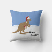 ホッピーホリデーズクリスマスカンガルー&ジョーイ クッション (裏面)