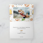 ホッピーホリデーズビールボトルホリデーフォトカード シーズンカード (内部)