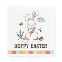 ホッピー復活祭かわいいドードルイースターバニー