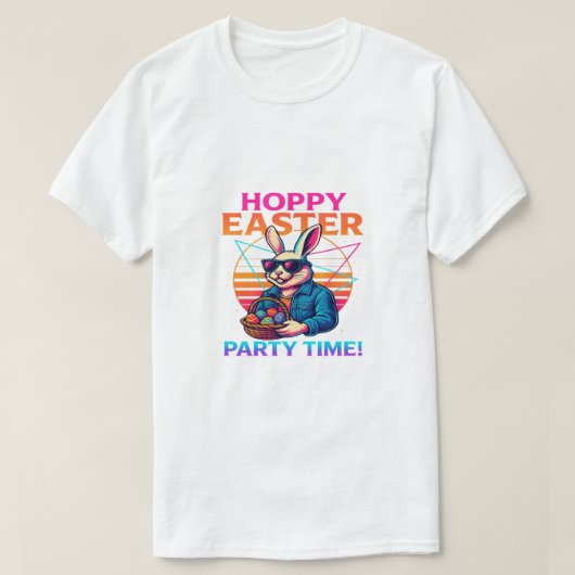 ホッピー復活祭のコピー_パーティーはっきりした時間 – & 独占的 Tシャツ (デザイン正面)