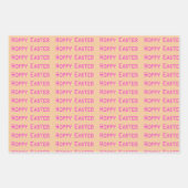 ホッピー復活祭ネオントリオ ラッピングペーパーシート (正面3)