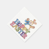 ホッピー復活祭 – 紙ナプキンス スタンダードカクテルナプキン (角)