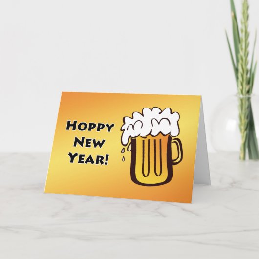 ホッピー新年 シーズンカード (正面)