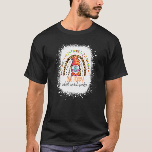 ホッピー派ソーシャルワーカーイースターヒョウ雨 Tシャツ (正面)