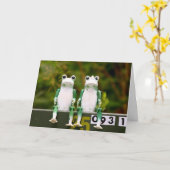 ホッピー誕生日お前に! カード (黄色い花)