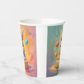 ホッピー誕生日の喜び" 紙コップ (左)