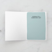 ホッピー誕生日カエル&ビールプニー誕生日カード カード (内部)