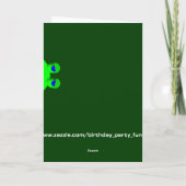 ホッピー誕生日 カード (裏面)