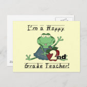 ホッピー2年生先生Tシャツとギフト ポストカード (正面/裏面)