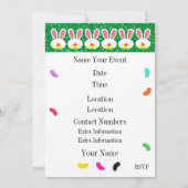 ホッピー・イースター招待状 招待状 (裏面)