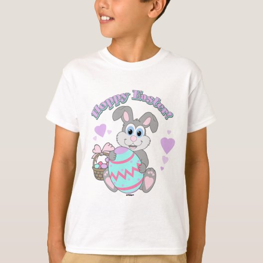ホッピー・イースター!イースターバニー Tシャツ (正面)