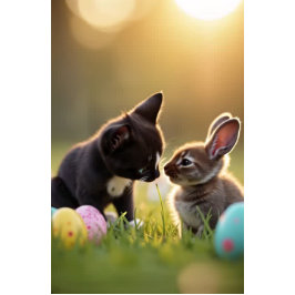 ホッピー・イースター・フレンズ スタンダードカクテルナプキン