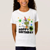 ホッピー・カエル4th誕生日Tシャツとギフト Tシャツ (正面)