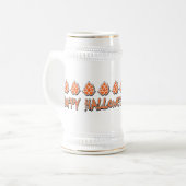 ホッピー・ハロウィーン ビールジョッキ (正面左)