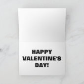 ホッピー・バレンタイン・デー シーズンカード (内部)