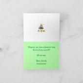 「ホッピー」パイの日おもしろいに飛躍 カード (内部)