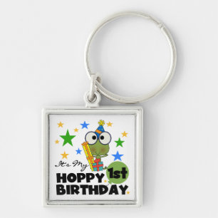 ホッピー・フロッグ1st誕生日Tシャツとギフト キーホルダー
