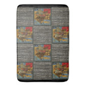 ホッファンキートジャズオングランギーストライプズ バスマット (正面縦)