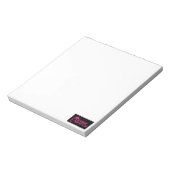 ホッファンキートピフェイクンクグリッタージムクイーンプレーン紙 ノートパッド (回転)