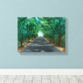 ホッブサウンド通路 キャンバスプリント (インサイチュ (ウッドフロア))