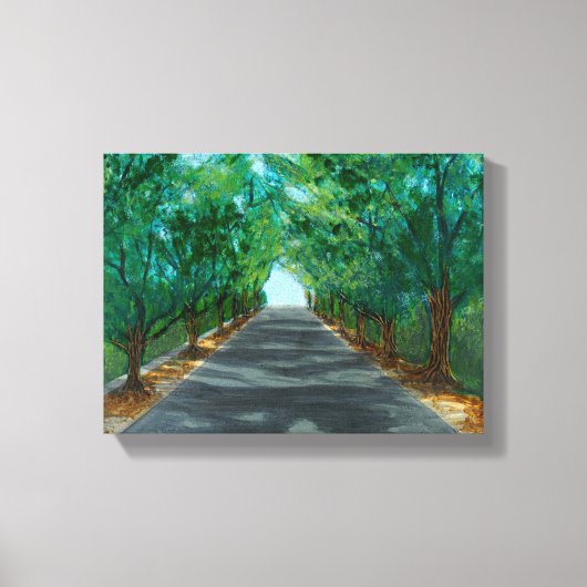 ホッブサウンド通路 キャンバスプリント (正面)