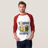 ホップが冷たいビール|過去記事 Tシャツ (正面フル)