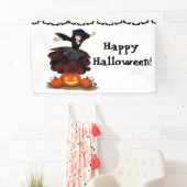 ホップするヘイゼル・ハロウィン 3'X5' パーティー 横断幕 (インサイチュ)