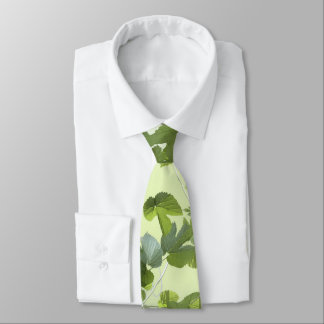 ホップつる植物ネックタイ ネクタイ