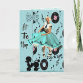 ホップで カード (正面)