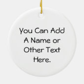 ホップの豊富なカエルの第2誕生日のTシャツおよびギフト セラミックオーナメント (裏面)