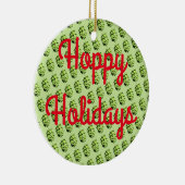 ホップの豊富な休日 セラミックオーナメント (右)