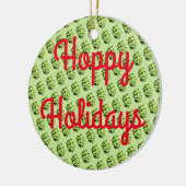 ホップの豊富な休日 セラミックオーナメント (左)