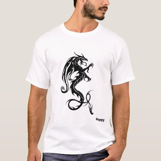 ホップの豊富なMyFutureChineseDragonTattoo Tシャツ (正面)