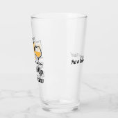 ホップアップビールレビュー – PABIYF Pint Glass タンブラーグラス (左)