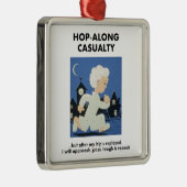 ホップアロンによる災害 – 交換お尻まで メタルオーナメント (右)