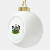 ホップイースター セラミックボールオーナメント (右)