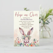 ホップオンイースターバニー春フローラブランチ 招待状 (スタンド正面)