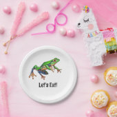 ホップオンオーバーフロッグ誕生日 ペーパープレート (パーティー)