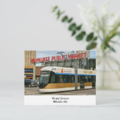 ホップストリートカー – ウィスコンシン州ミルウォーキー ポストカード (スタンド正面)