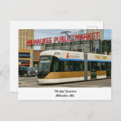 ホップストリートカー – ウィスコンシン州ミルウォーキー ポストカード (正面/裏面)