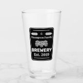 ホップスファミリーブルワリービール タンブラーグラス (正面)