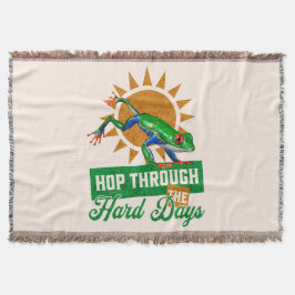 ホップスルー懸命日アマゾンツリーカエル スローブランケット