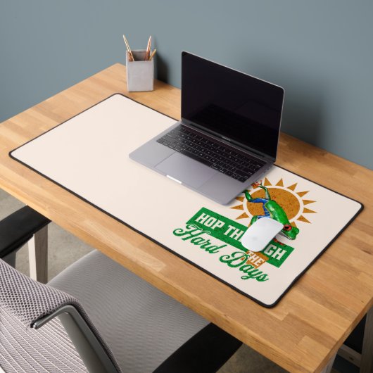 ホップスルー懸命日アマゾンツリーカエル デスクマット (オフィス2)