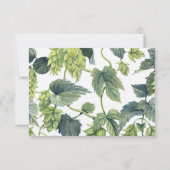 ホップス、ビールズ結婚コレクション 出欠カード (裏面)