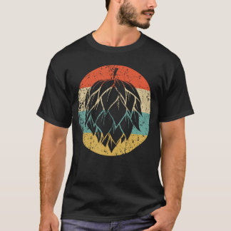 ホップス レトロスタイル クラフトビール Tシャツ